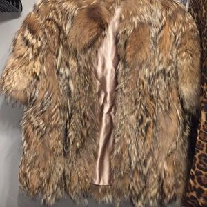 Fox fur jacket